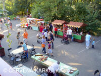 Tlačenice perníku v Království perníku 28. 9. 2011